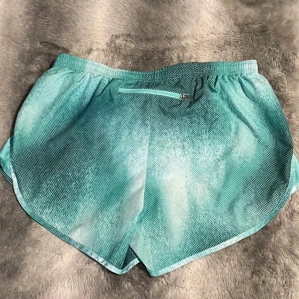 NIKE LINED ATHLETIC SHORTS TEAL‎ TURQOISE MEDIUM